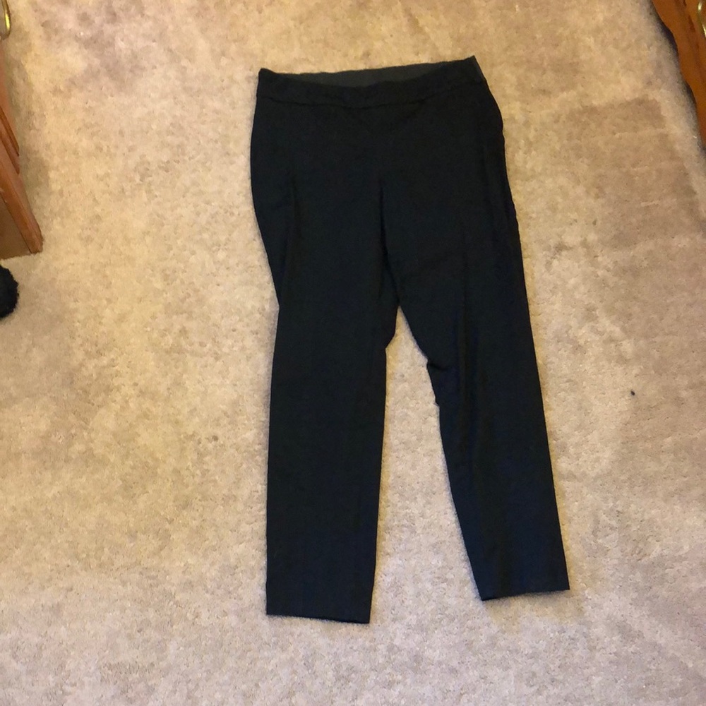 Black skinny trousers